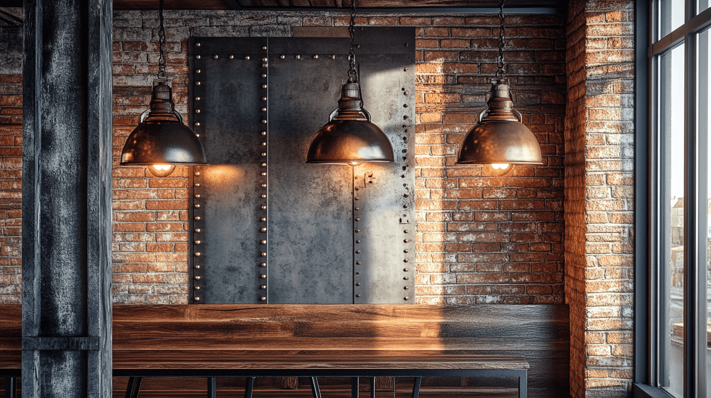 Elementi decorativi per lo stile Urban Industrial