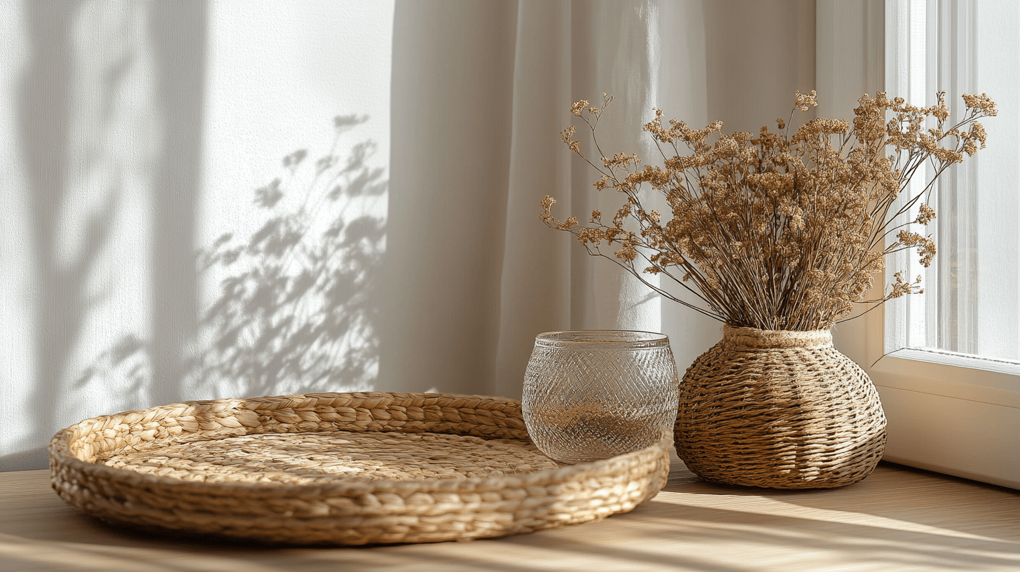 Decorazione in stile Country Chic: Materiali naturali e colori tenui