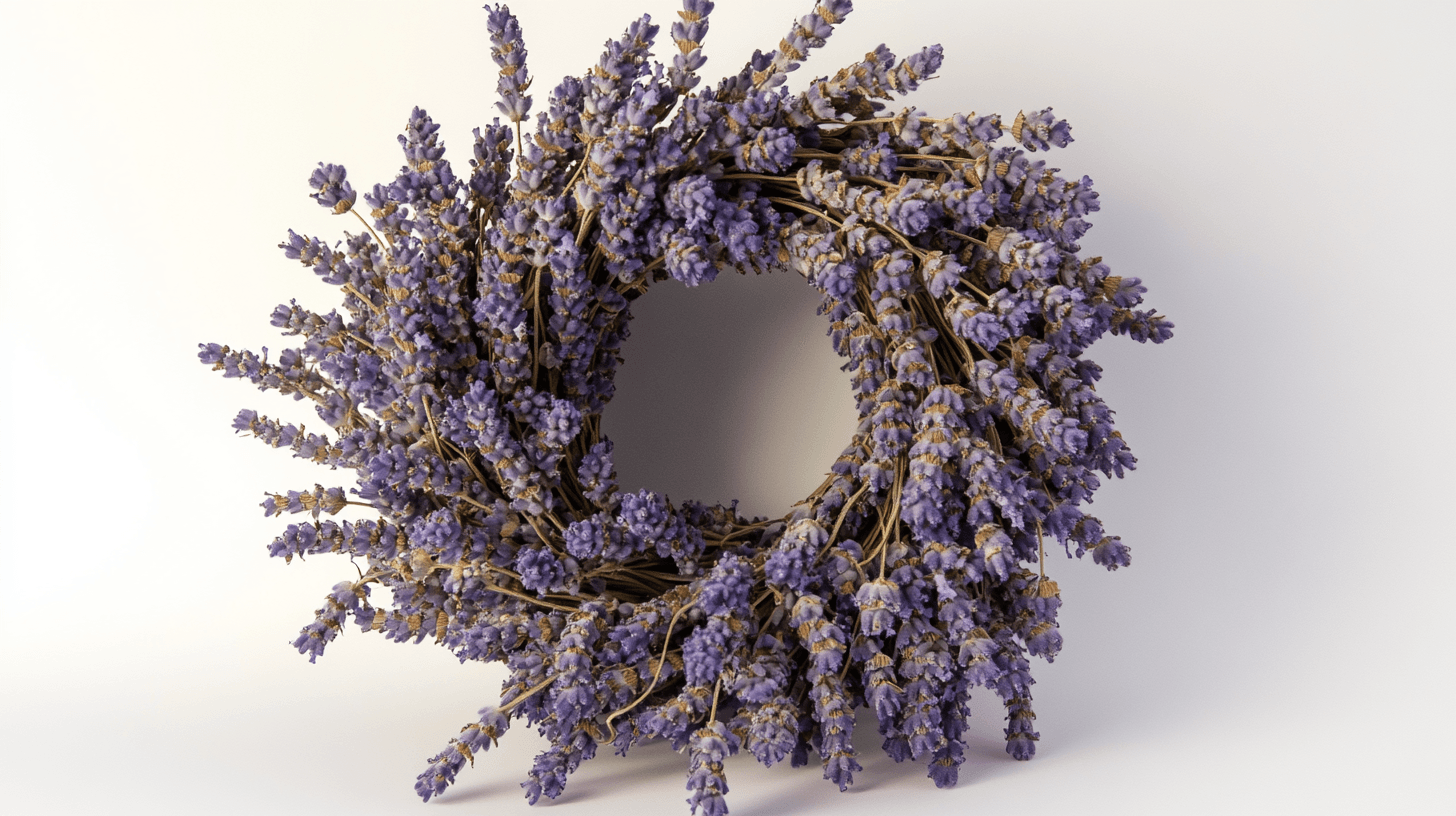Ghirlande di fiori secchi: Eleganza duratura