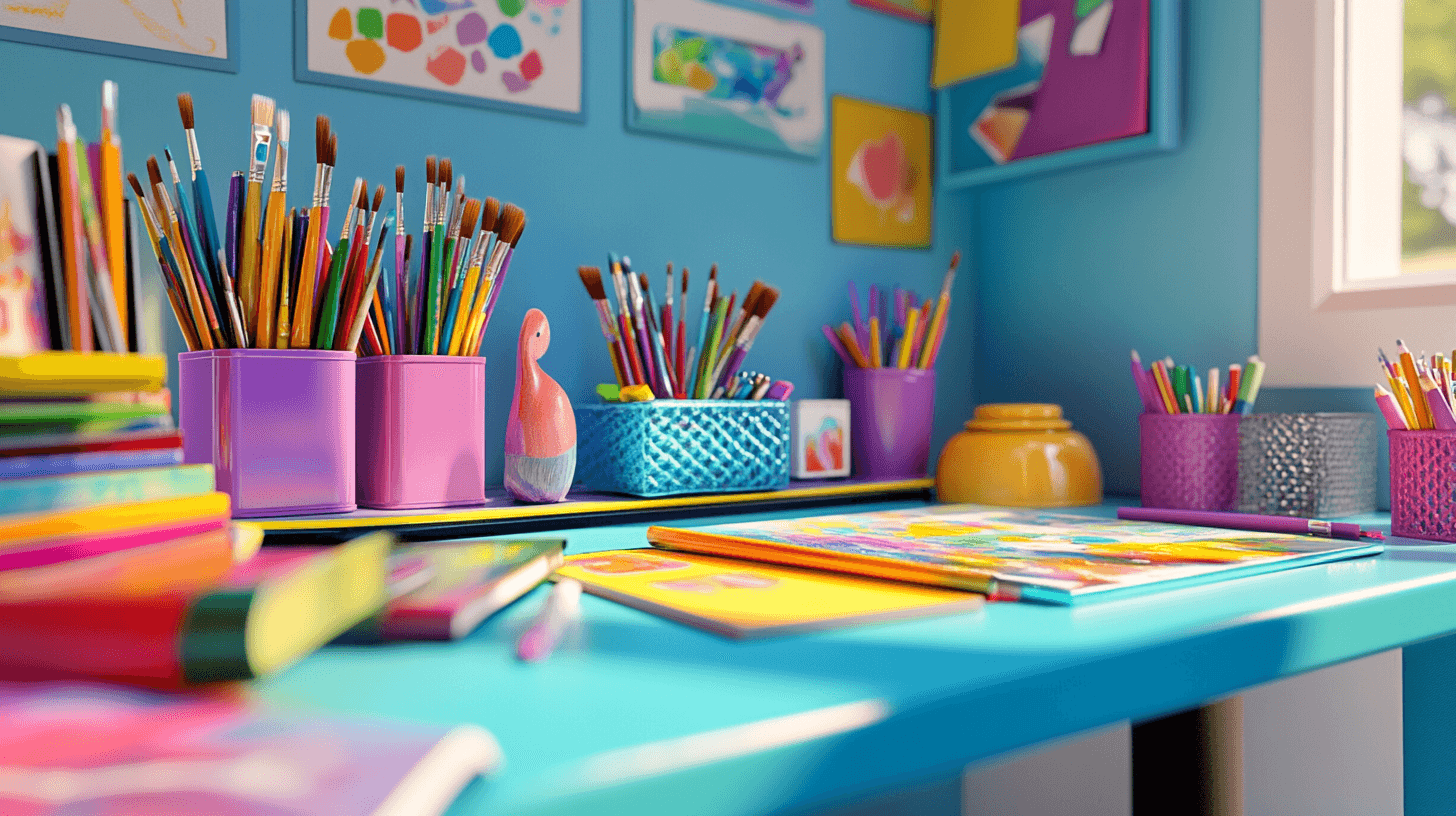 Spazio di lavoro creativo: Scrivanie per bambini