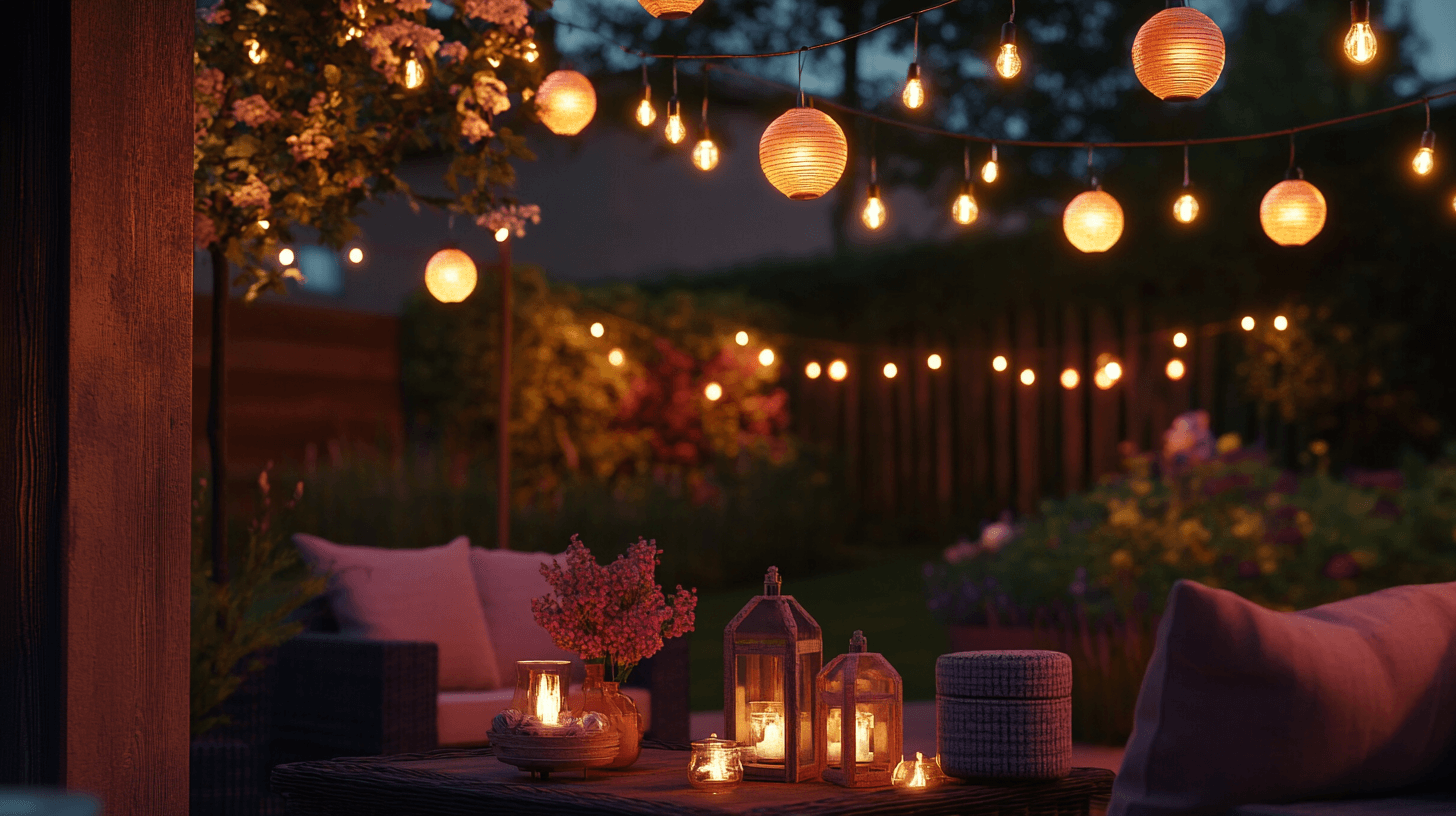 Illuminazione per feste all'aperto: Atmosfera luminosa perfetta per le celebrazioni