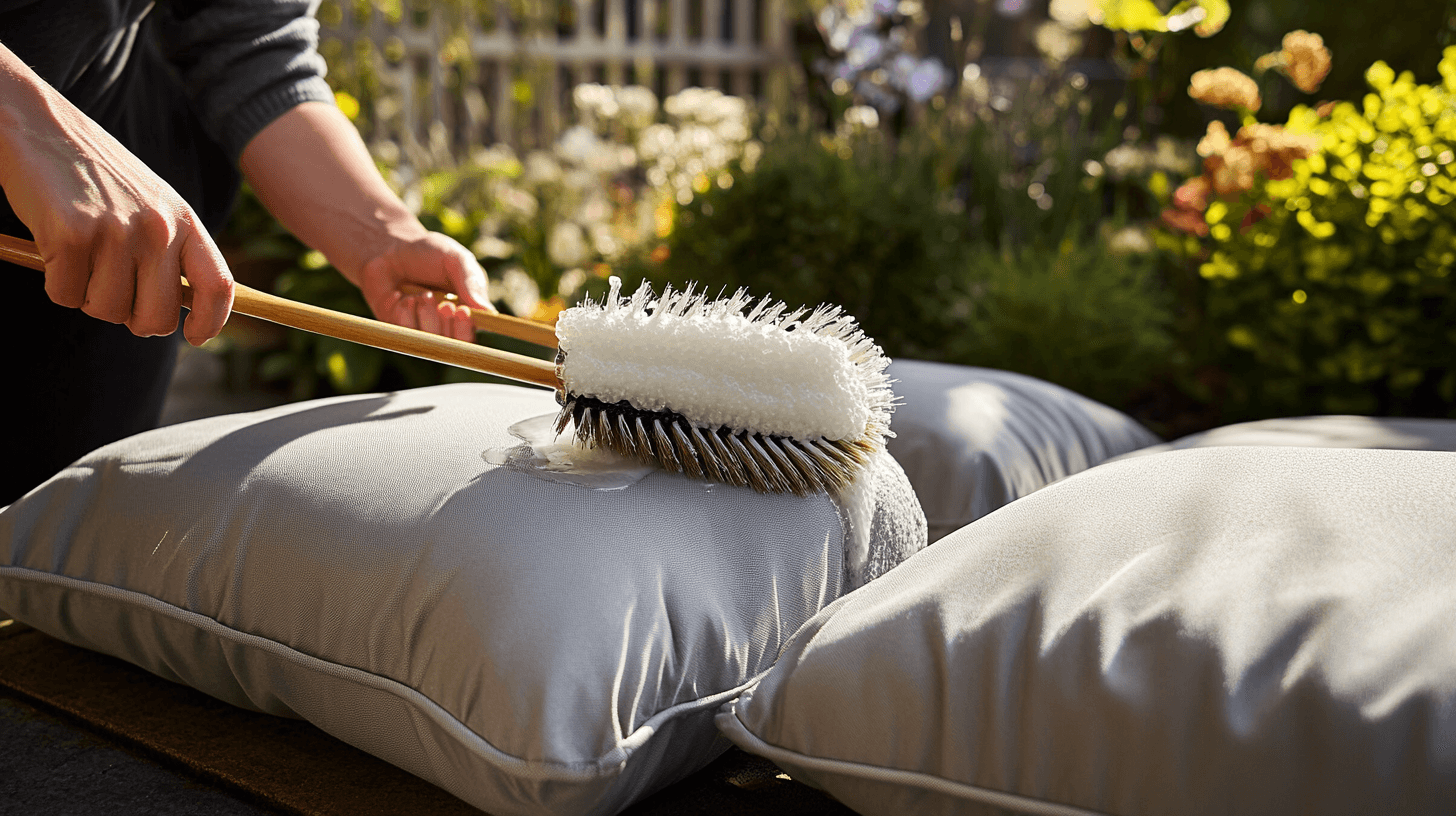 Cura e pulizia dei cuscini per mobili da giardino