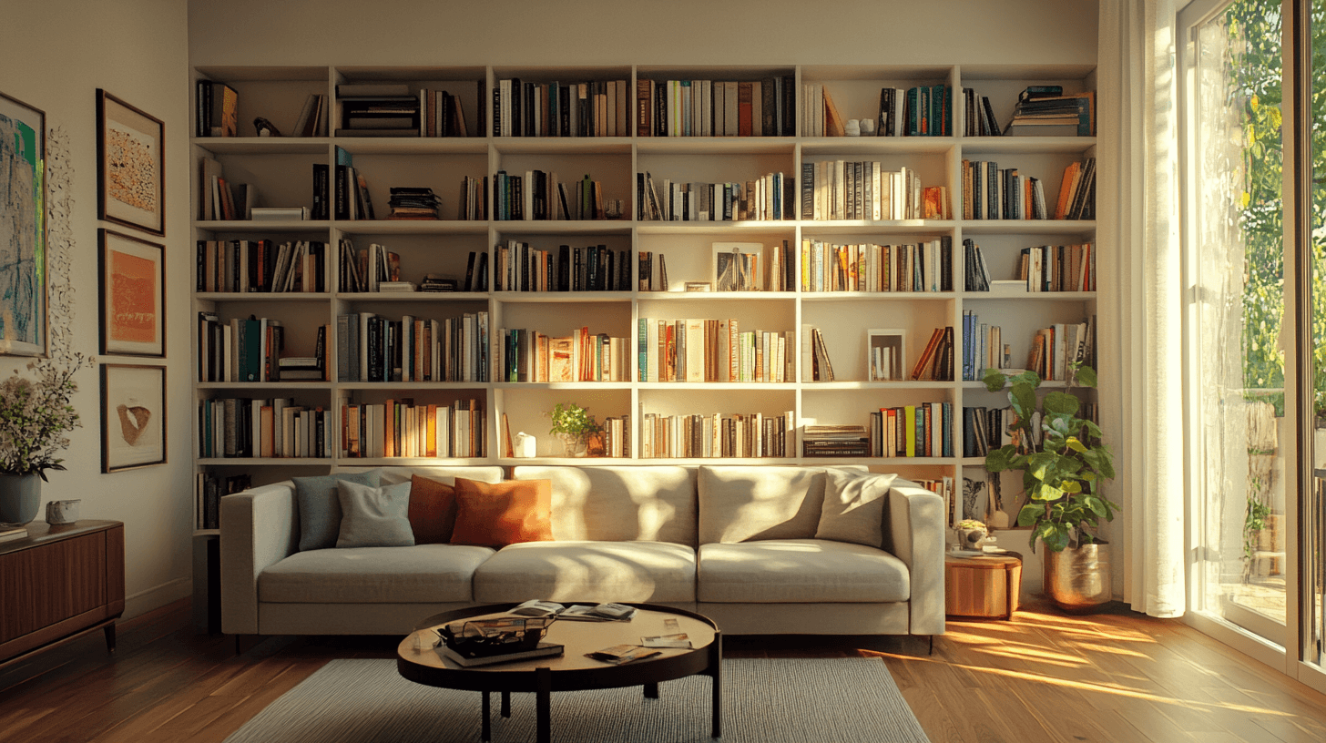 Il corretto posizionamento degli scaffali per libri