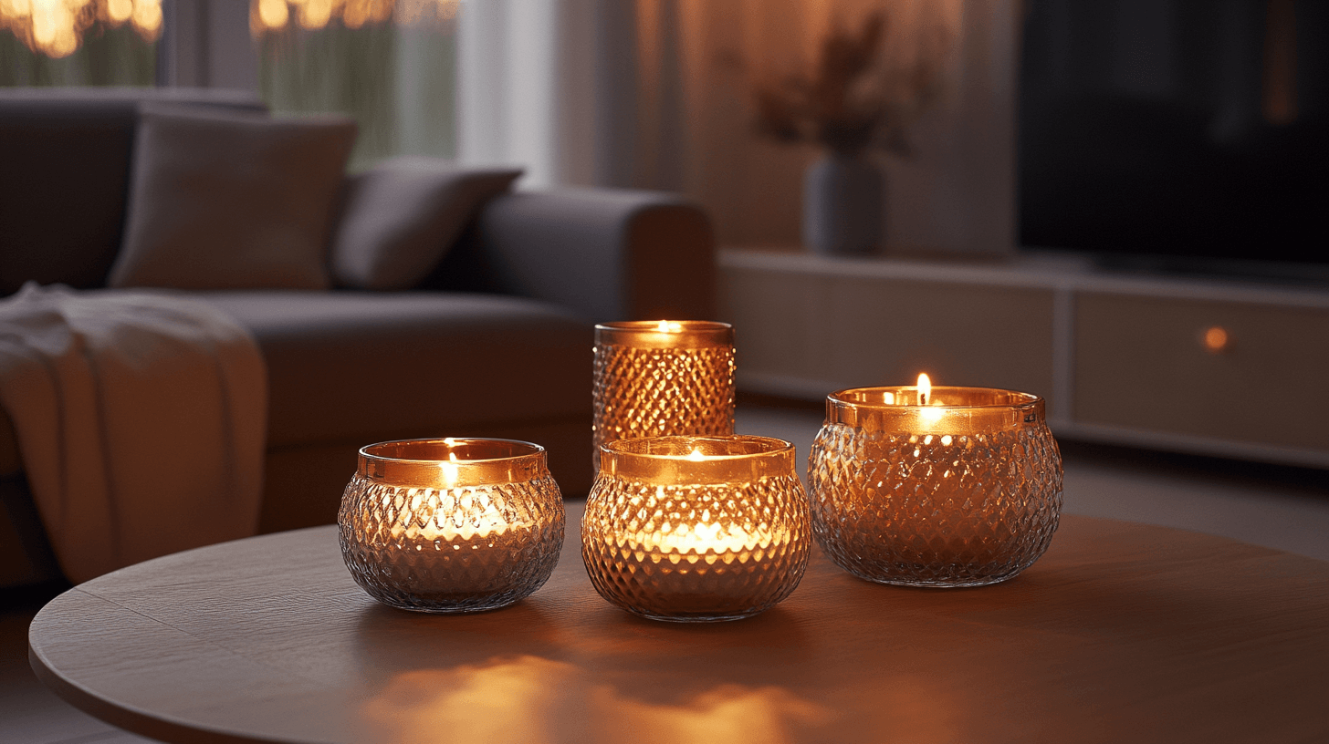 Portacandele decorativi: unire comfort e stile