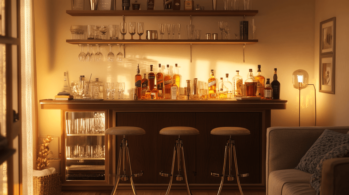 Einrichtung der Hausbar: Il luogo perfetto per serate conviviali