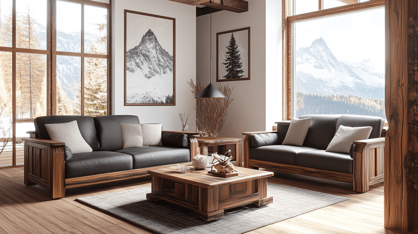 Mobili in stile alpino moderno