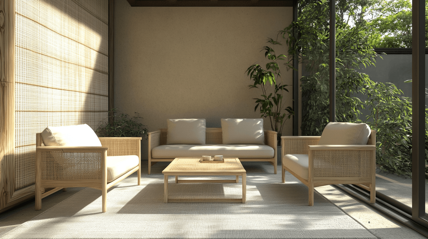 Mobili minimalisti per design Zen