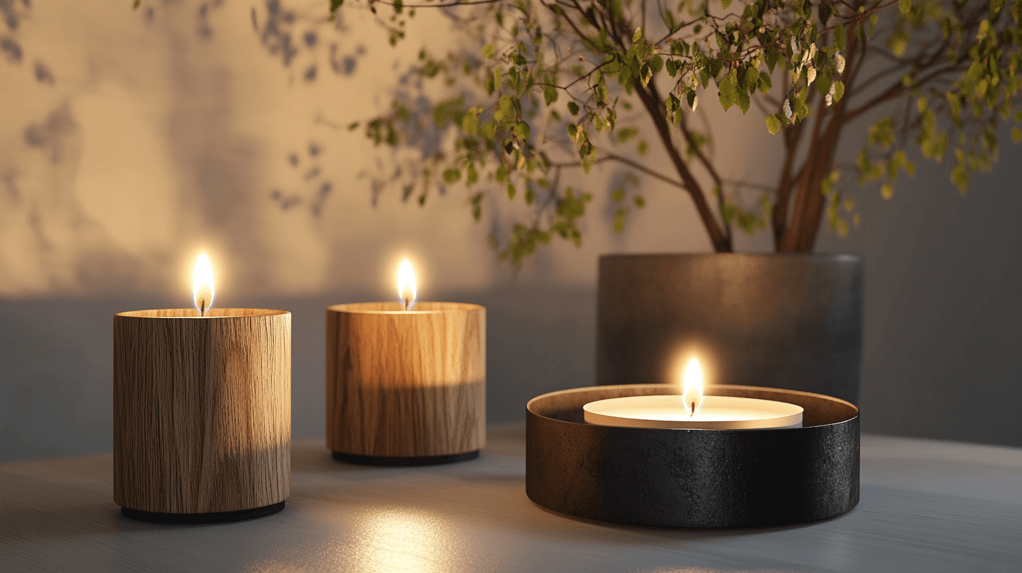Candelabri minimalisti: Meno è di più