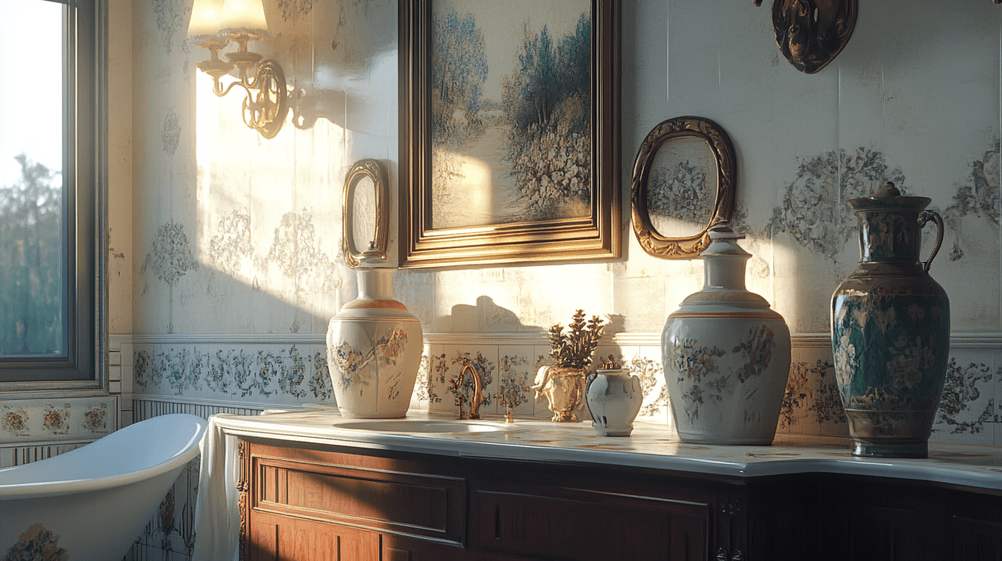 Elementi decorativi per un'atmosfera nostalgica