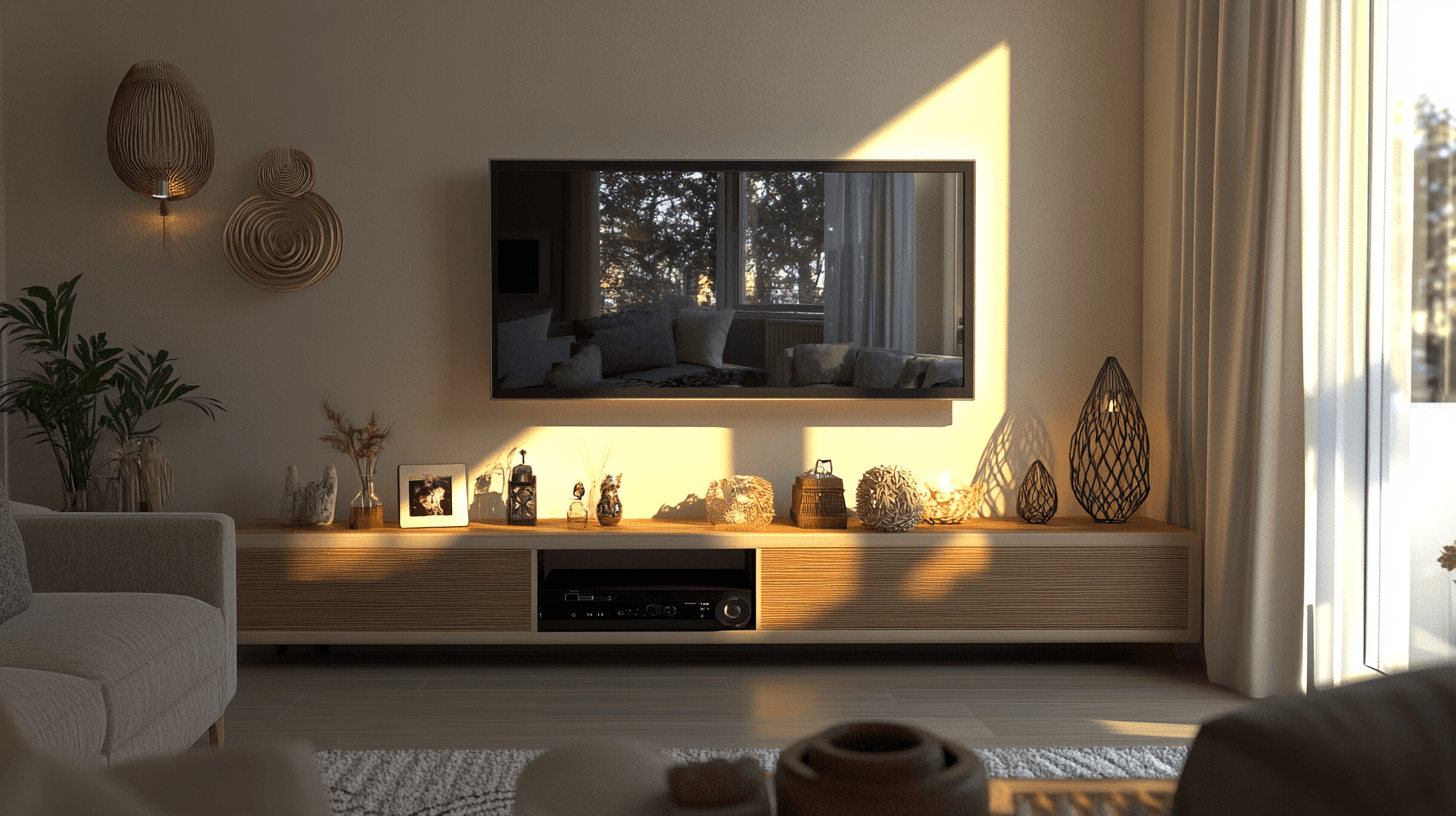 Ordine nel soggiorno: TV-Boards per il tuo intrattenimento