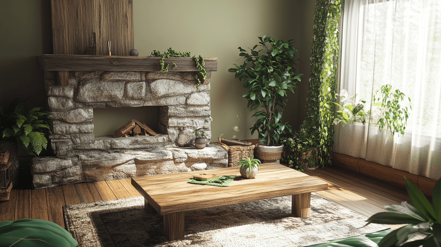 Materiali naturali nella decorazione: legno, pietra e altro