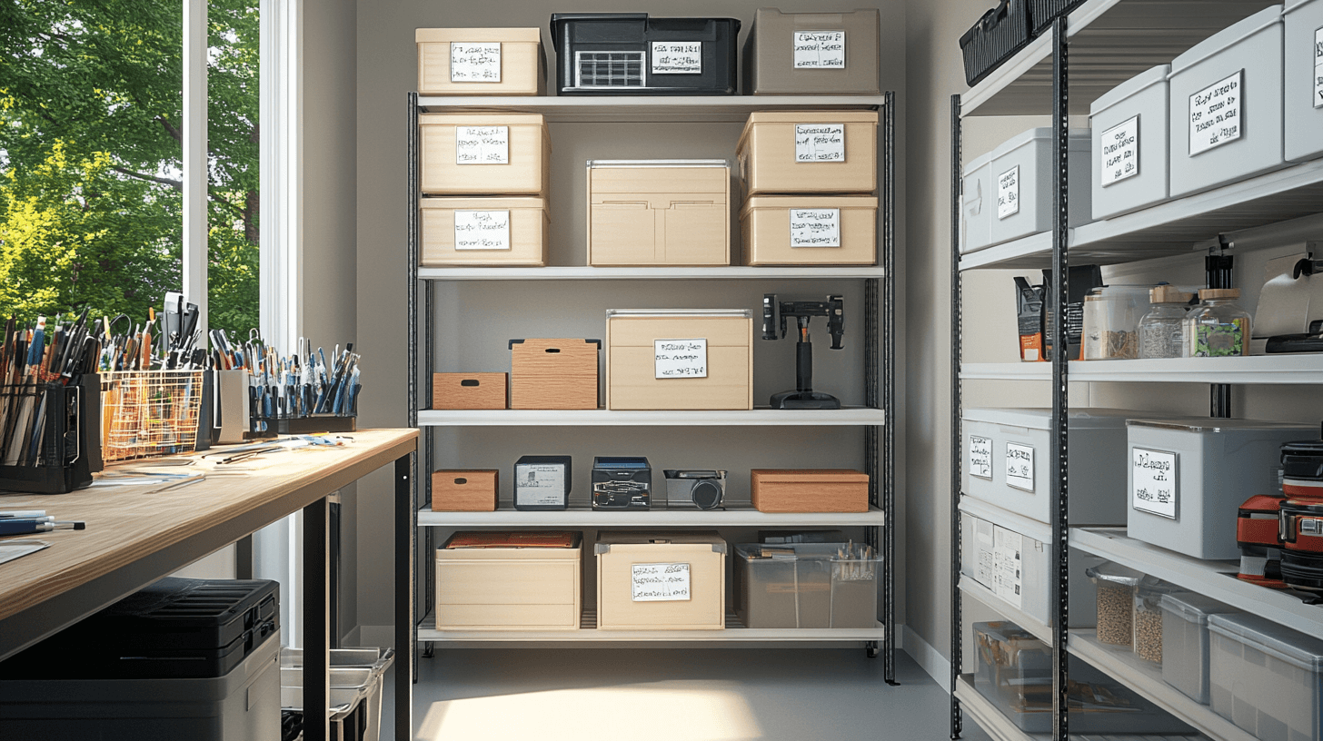 Organizzazione nella stanza degli hobby: efficienza attraverso l'ordine