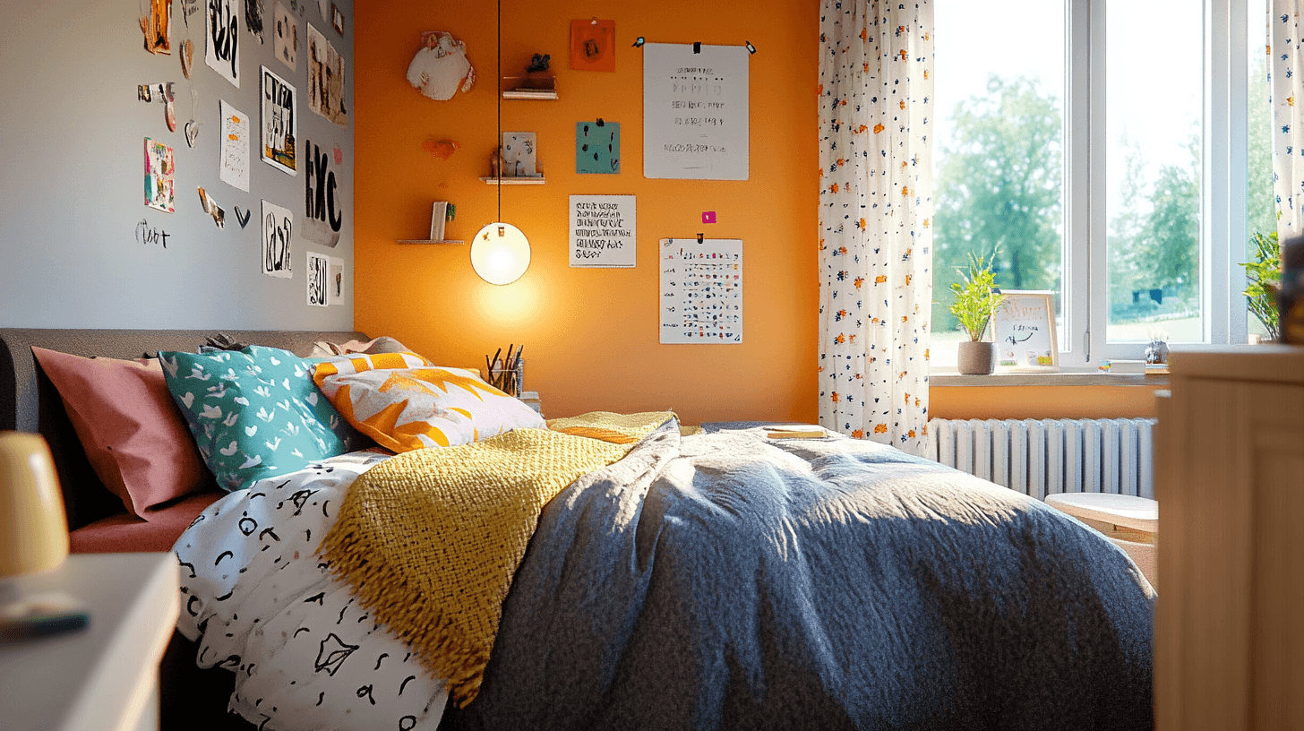 Decorazione nella stanza dei giovani: creatività e personalità