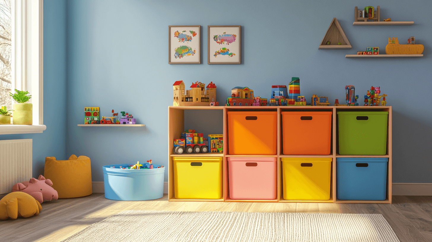 Idee creative per riporre i giocattoli