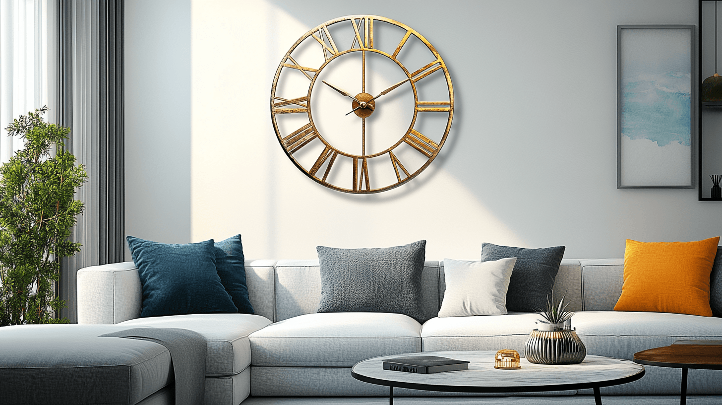 Orologi da parete come elemento decorativo: pratici ed eleganti allo stesso tempo