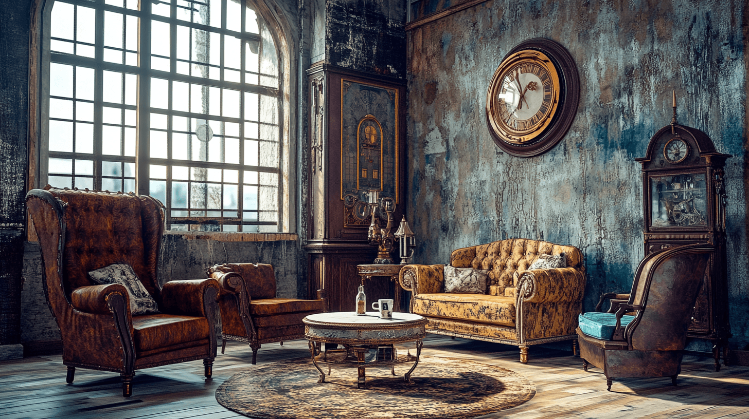 Mobili in stile Steampunk: funzionalità incontra nostalgia