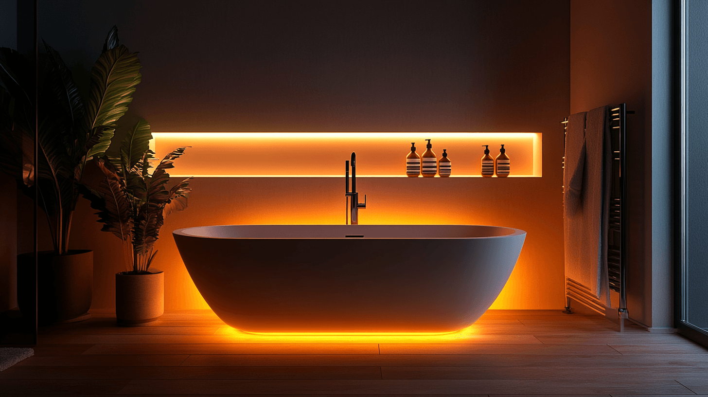 Lusso e relax: Il bagno con vasca da bagno freestanding