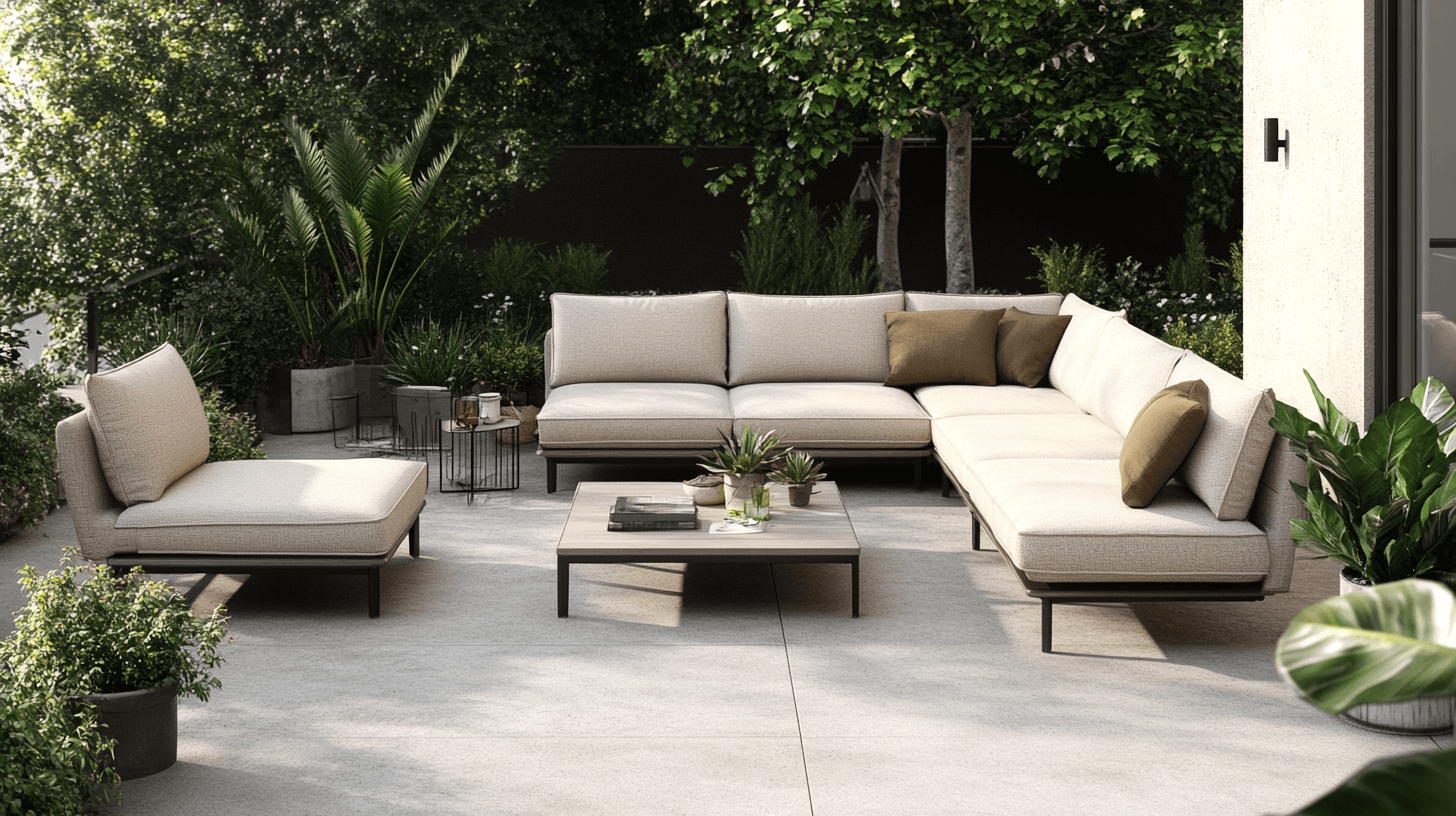 Eleganti mobili da giardino per più comfort