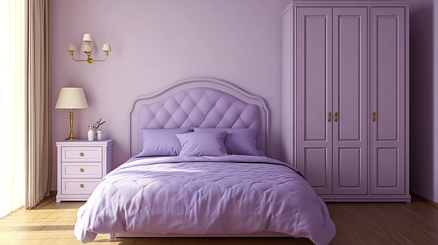 Mobili in tonalità lavanda: La base per una camera da letto armoniosa