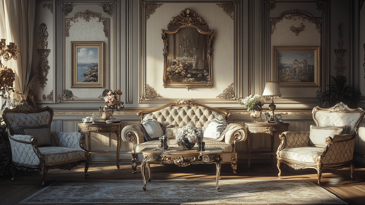Stili di vita nel design Vintage Glam