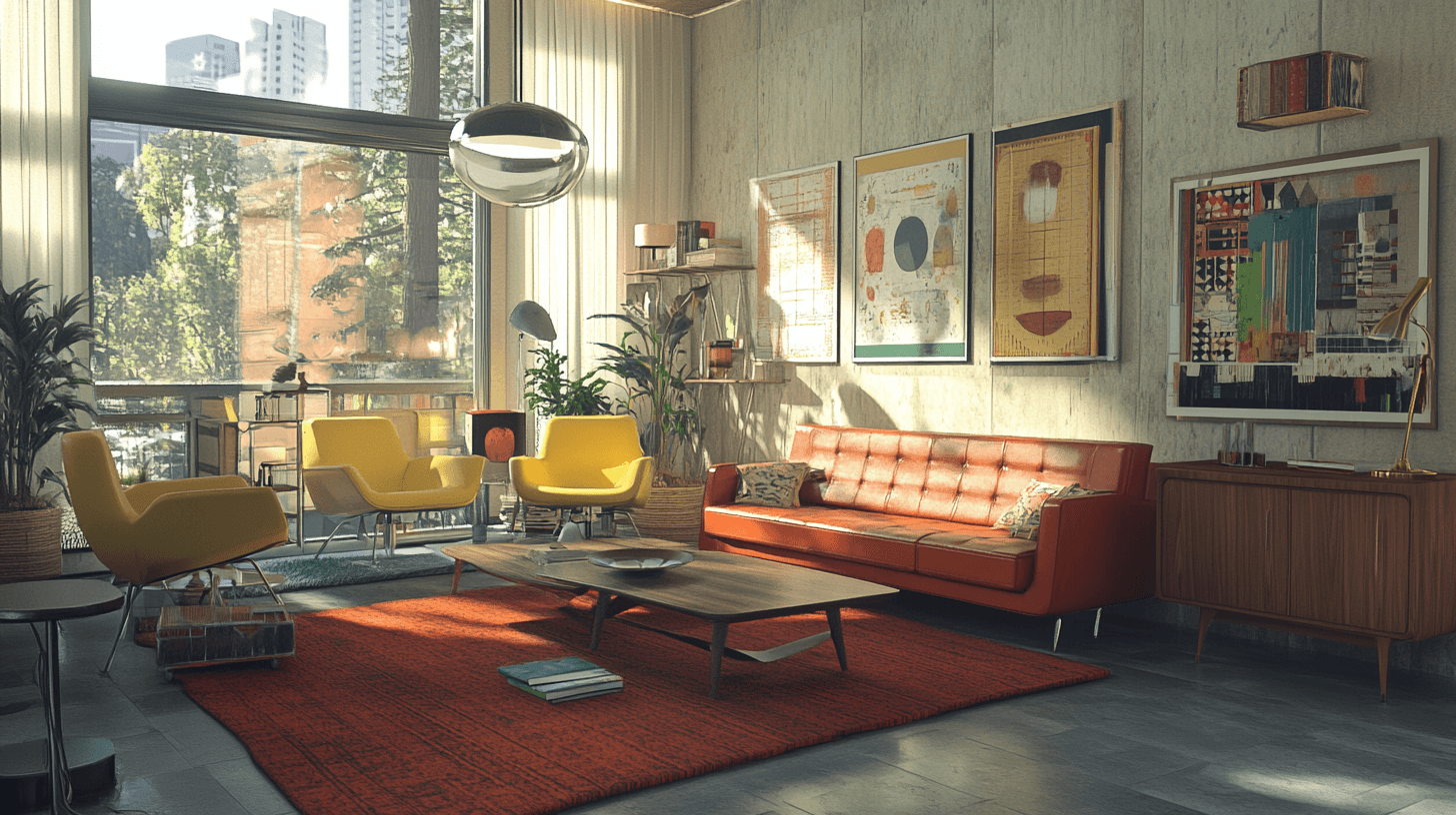 Mid-Century Modern: Eleganza senza tempo degli anni '50