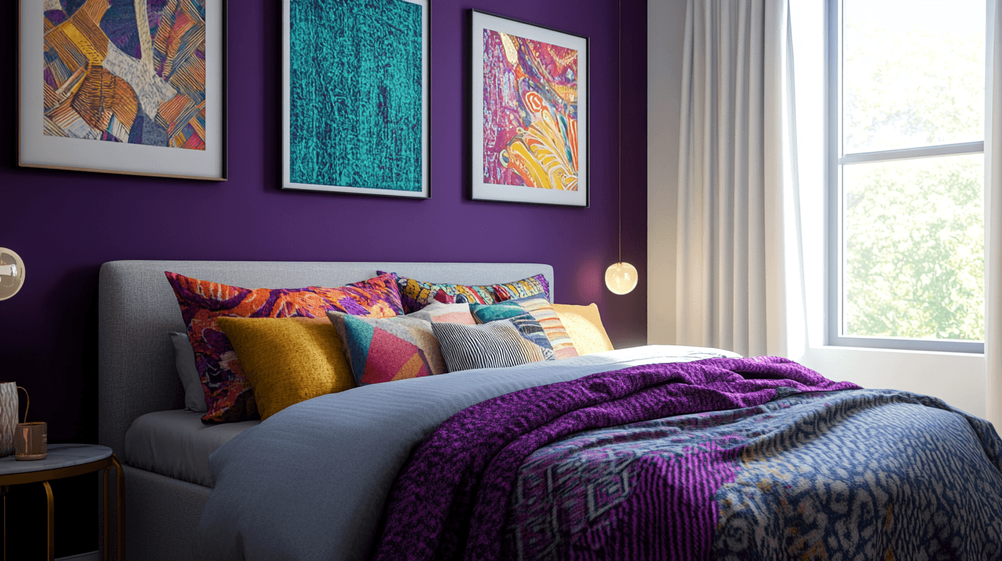 Progettazione della camera da letto: tranquillità ed energia attraverso contrasti cromatici