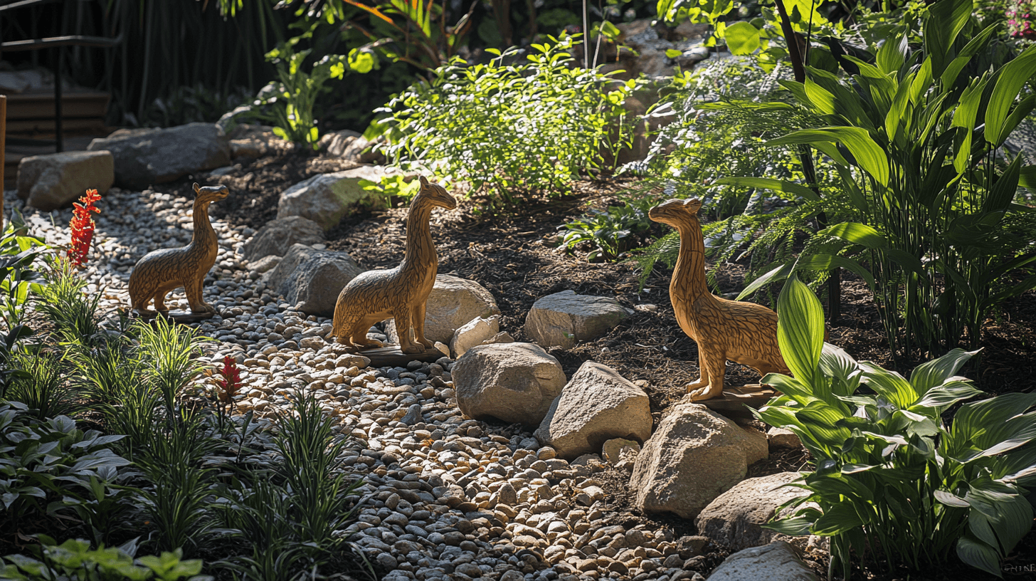 Suggerimenti per la collocazione delle statue da giardino