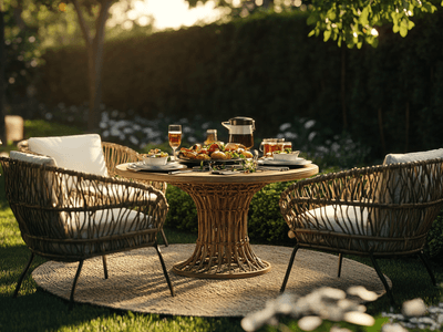 Aree pranzo in giardino: dal picnic alla cena gourmet