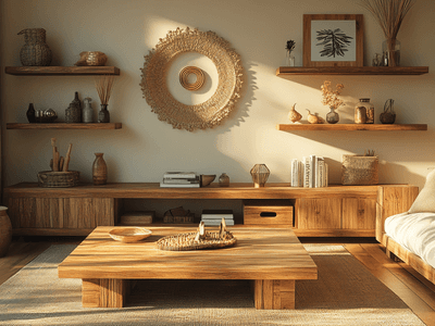Dekorieren mit Holz: Natürliche Wärme ins Zuhause bringen