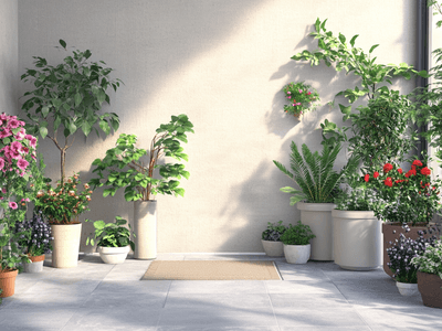 Progettazione dell'ingresso con piante: La prima impressione conta