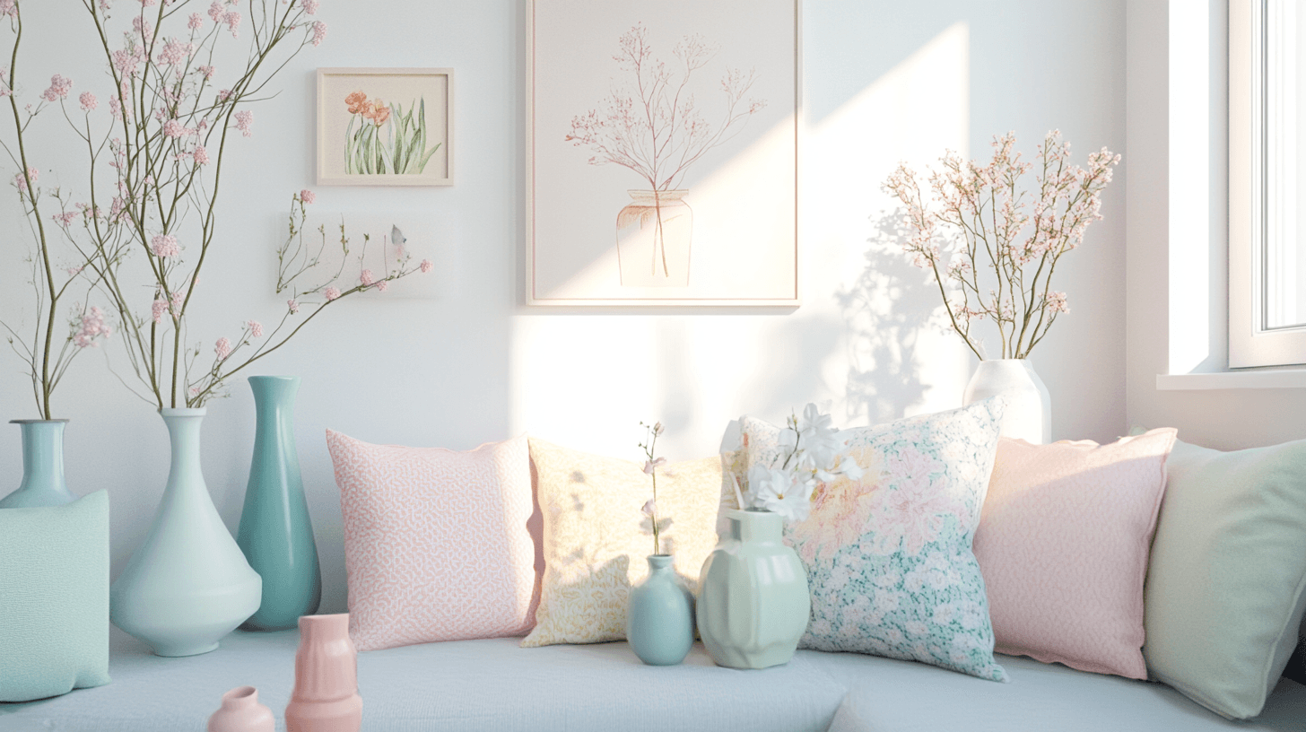 Colori pastello: Toni delicati per un ambiente fresco